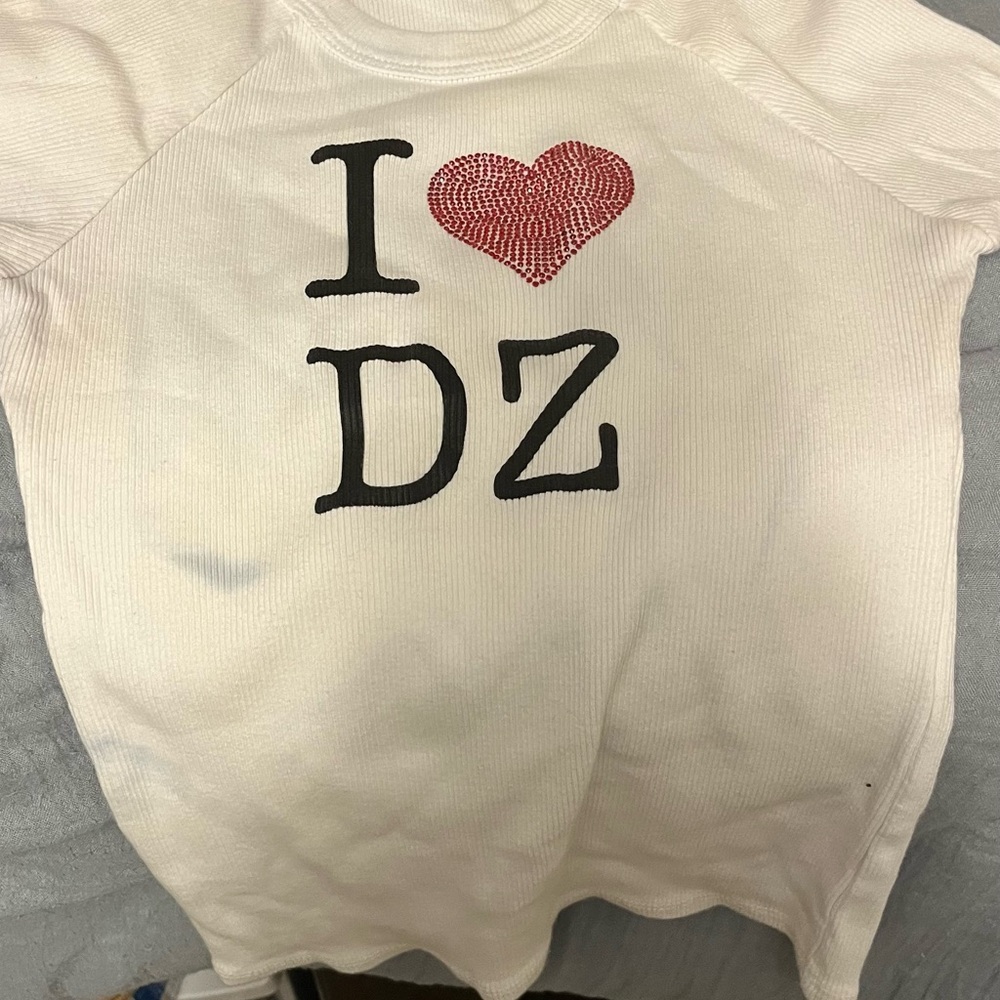 White 'I Love DZ' Shirt